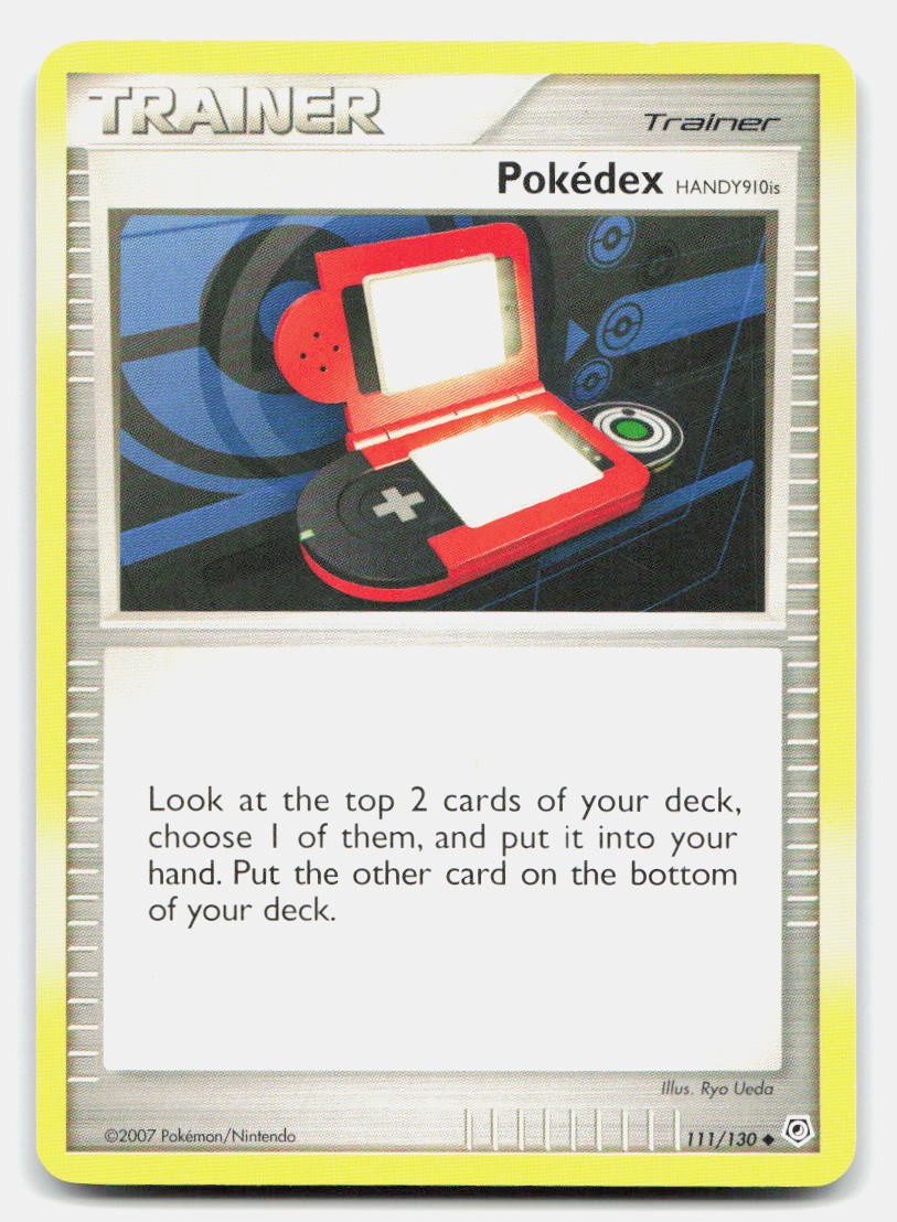 Pokedex HANDY910is 114/127 Uncommon Platinum Pokemon LP
