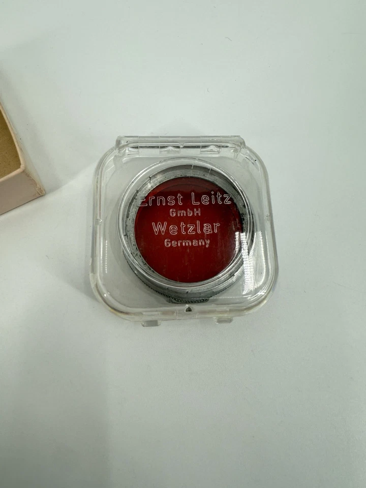 Vintage Leica Ernst Leitz Wetzlar GmbH Skylight Filter in Case Original Box - Image 4 of 4