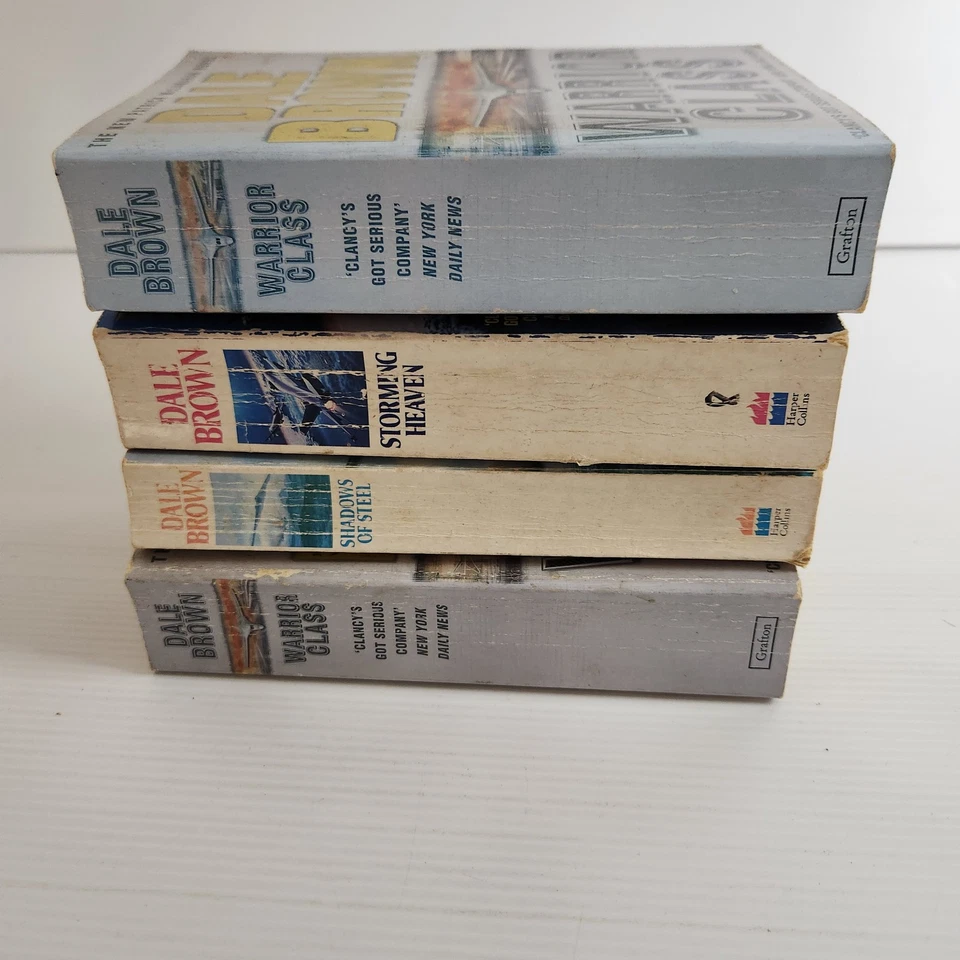 4 x Dale Brown Book Bundle Small Paperbacks Lot Action Adventure Thriller Lot - image 2 of 4