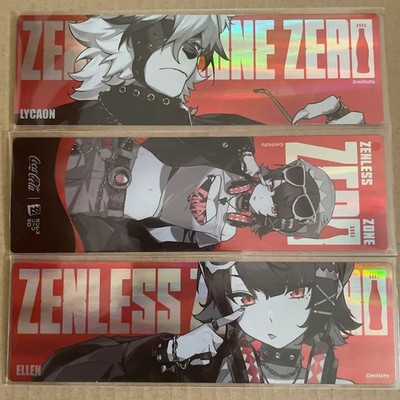 Zenless Zone Zero Coca Cola Family Mart Collaboration Laser Ticket Set of 3 2026