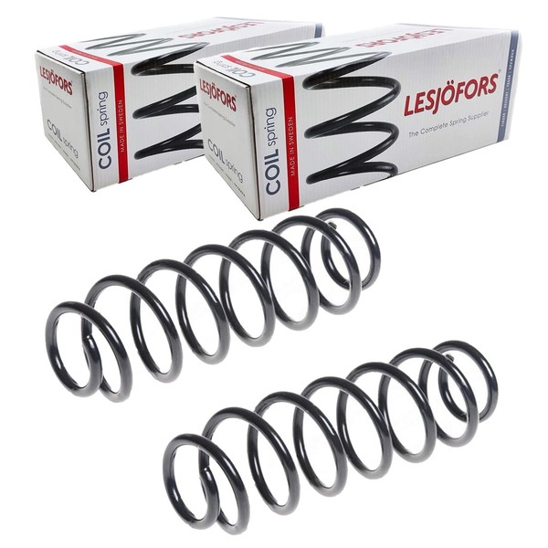2X LesjÖFors Fahrwerksfedern Hinten Passend FÜR Audi A1 VW Polo Links+Rechts-image