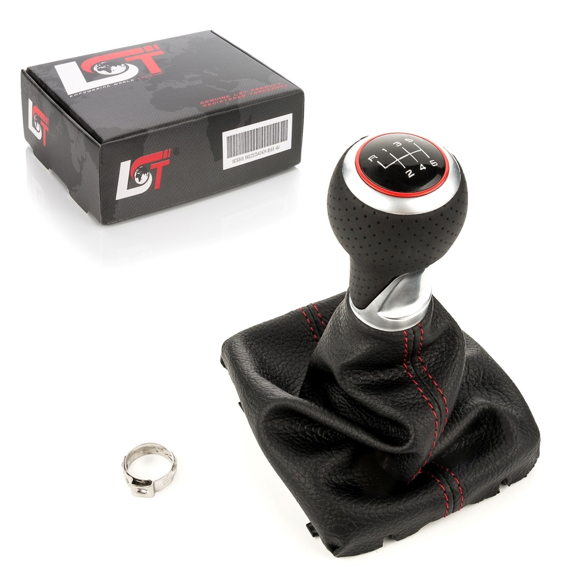 Gear Shift Knob Boot 6 Gear For Audi A4 8K B8 A5 8T 8F Q5 8R
