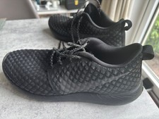 Nike Roshe Run Woven Triple Black Anthracite 859535-001