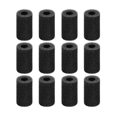 12-Pack Pre-Filter Sponge for Aquarium Shrimp Fry Fish Tank Filter 0.8 Inch I...