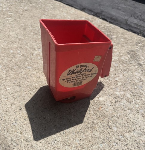 Vintage ORTHO Whirlybird MULTI-PURPOSE Grass Seed Salt Fertilizer Spreader USA