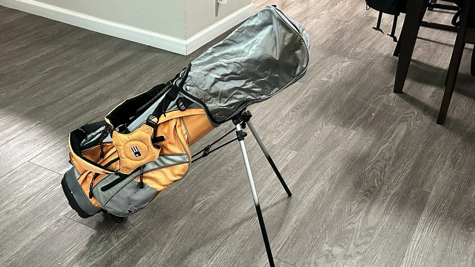 Juego de 7 palos de golf USKG US Kids wt-20 UL-51 LH Youth Juniors 48"-54" de alto + bolsa Foto 3 de 4