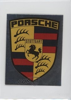 1987 Panini Motor Adventures Album Stickers Porsche #213