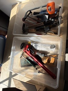 Lot Of Tools - Hammer, Saw, Pliers, Wrench, Sockets Td15