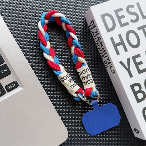 Colorful Mobile Phone Lanyard Anti Lost Key Chain Hand Wrist Strap Universal - Photo 14 sur 16