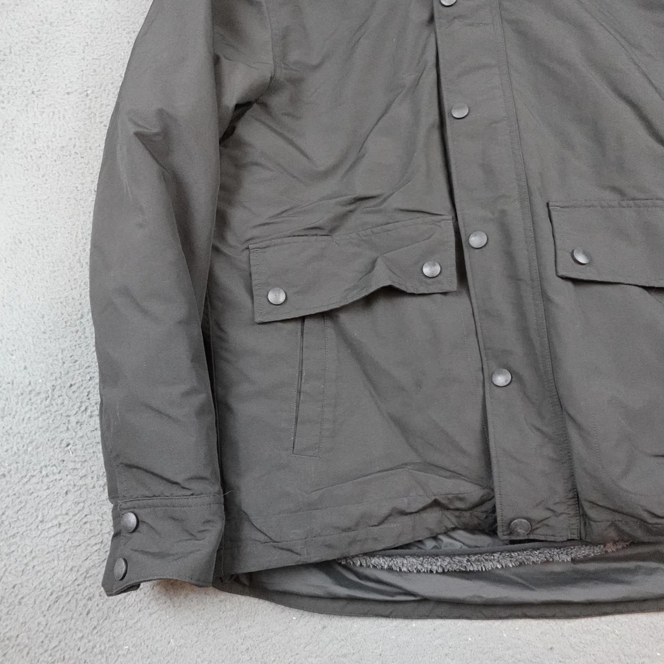 Patagonia Isthmus Jacket Mens Small Black Hooded 3 In 1 Winter Parka - Image 3 of 4