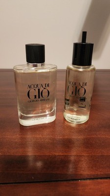 Giorgio Armani Acqua Di Gio Eau De Parfum Spray 125ml & 150ml Refill bottle 