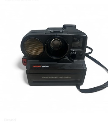 Vintage Polaroid SX 70 Sonar OneStep Black Wireless Portable Pronto Land Camera
