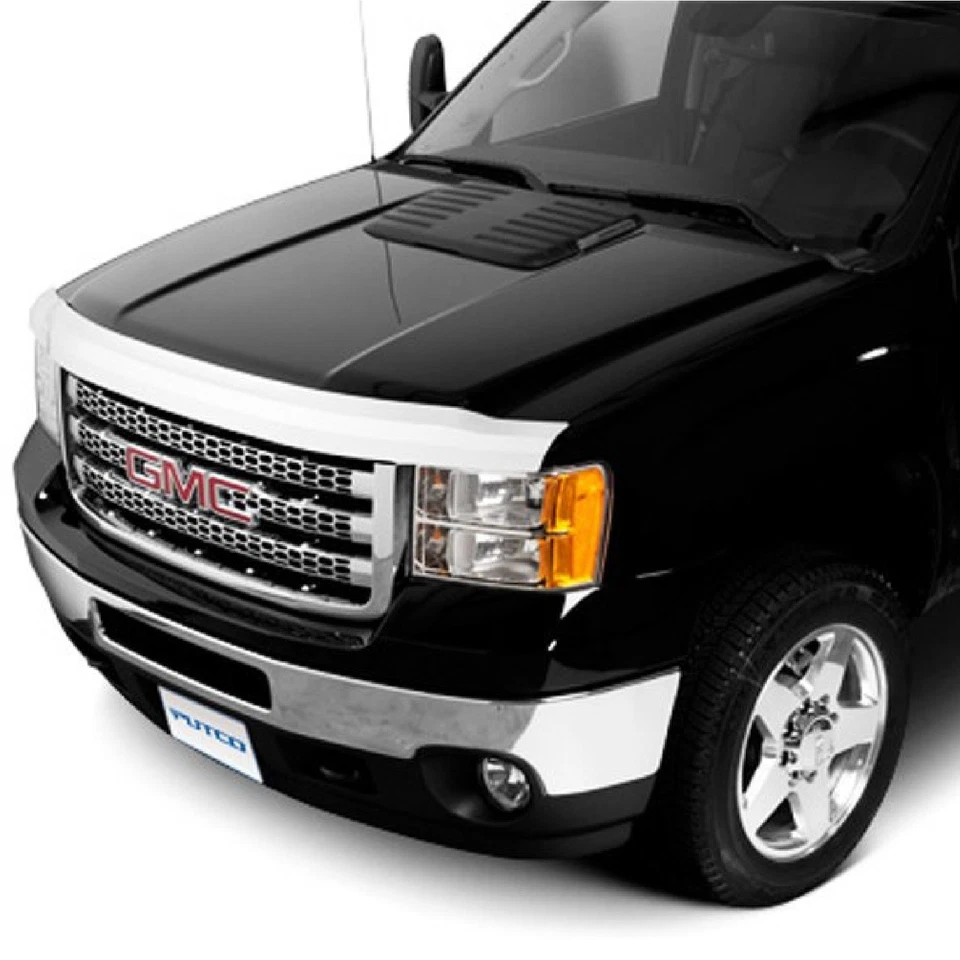 Putco 470410 Element Chrome Hood Shield for GMC Sierra HD Foto 2 de 4