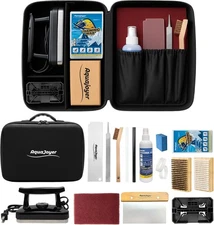 Professional Ski & Snowboard Wax Kit - All-in-One Basic Waxing & Tuning Set with