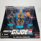 2008 GI Joe Sea Command 2 of 3 MOC 3.75" Deep Six, Lt Torpedo, Cutter Figure TRU