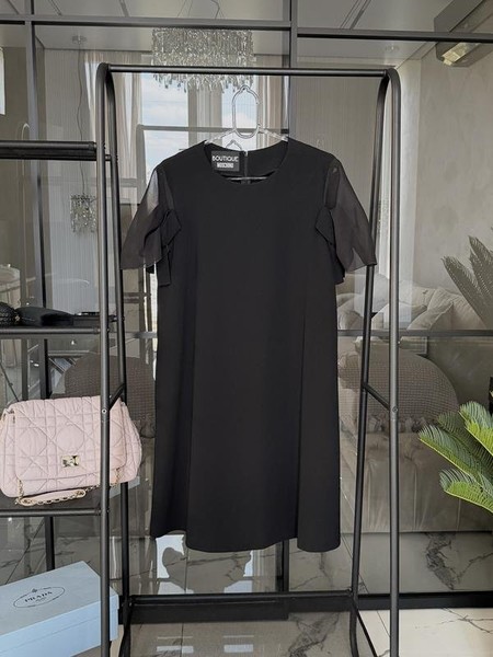 Women Moschino Boutique Dress Black 38
