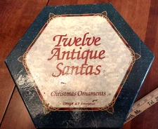 12 DAYS OF CHRISTMAS BOXED ORNAMENTS C&F Enterprises 1995