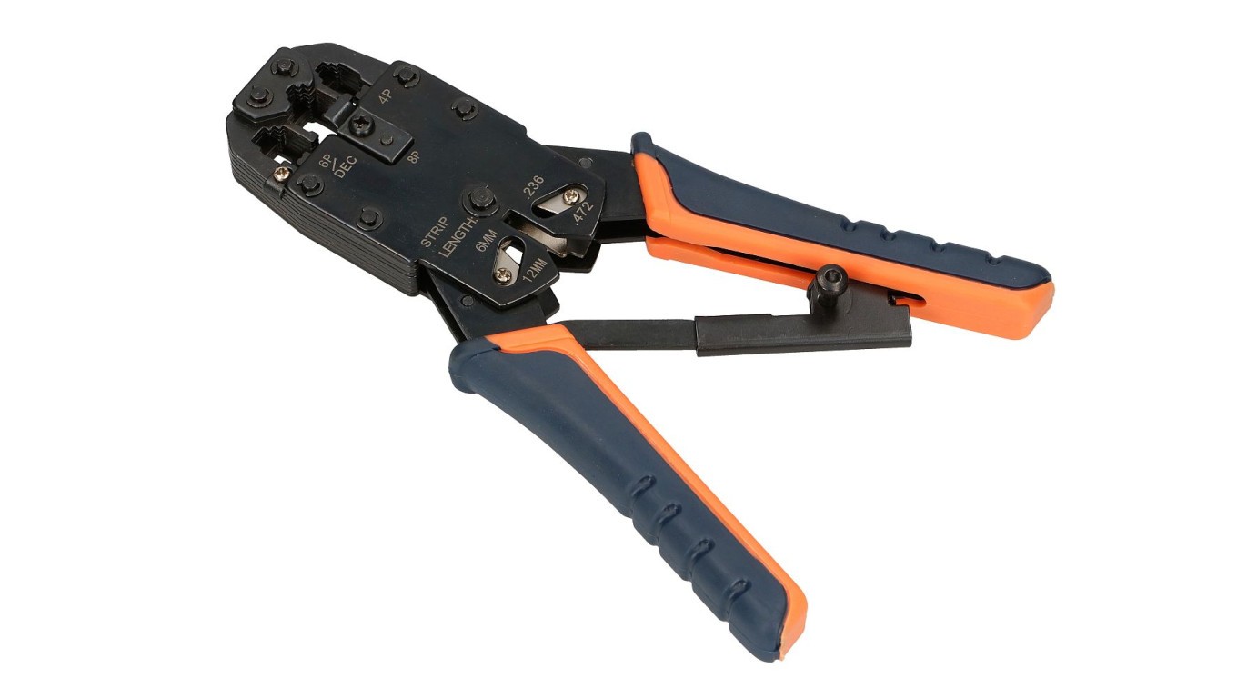 RJ45 Locking Press Machine 4P+6P+8P EX.9694