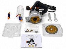 Electric Wet Tile Cutter 1000W Diamond Saw Porcelain Ceramic Stone + Extras