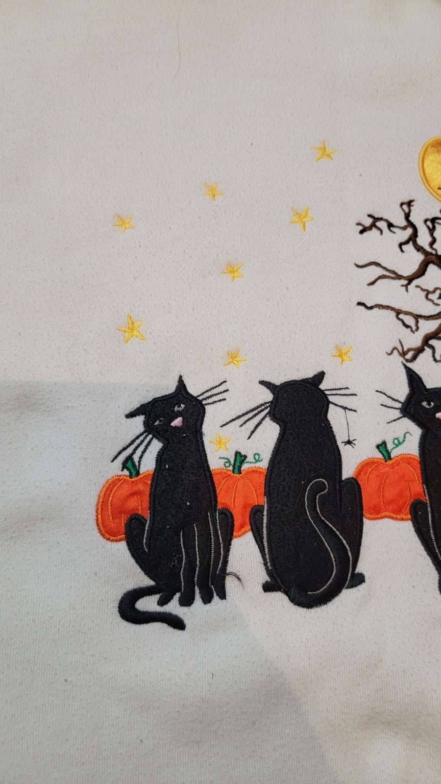 Halloween Black Cat Pumpkins Basic Editions Women… - image 11