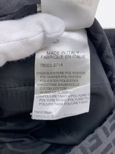 FENDI/Jeans/40/Polyester/Black/All-over pattern// thumbnail 6