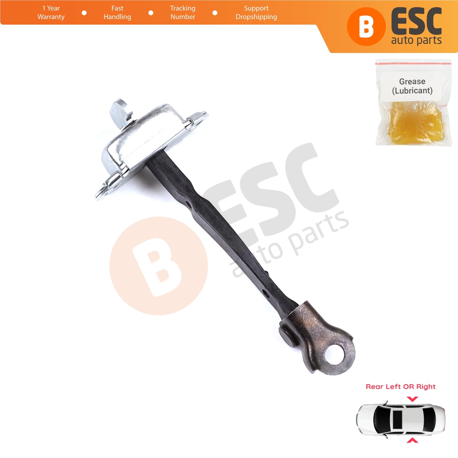 Rear Door Stop Assy Limiter for Toyota Yaris Vitz 2015-2020 Vios P15 Verso S P12