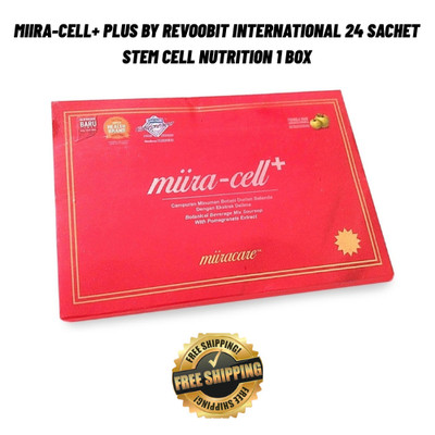 1 BOX -24 SACHET Miira-cell+ plus by Revoobit International - FREE DELIVERY