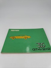 1973 Ferrari 365 Gt4 22 Mechanical Parts Catalog 7873 Printed In Italy