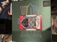 FOTL Panini National Treasures Jaxon Smith-Njigba True Rookie Patch Autograph/25