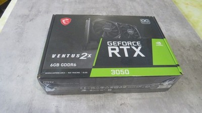 NVIDIA MSI GeForce RTX 3050 Ventus 2X 6GB GDDR6 OC EDITION