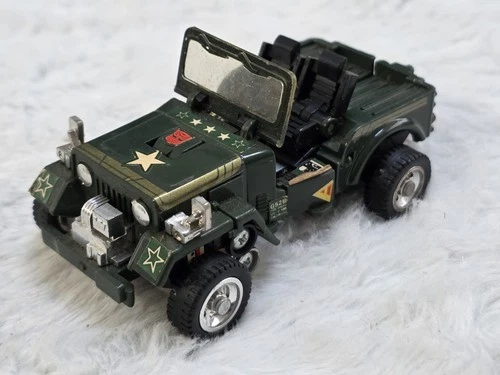 Hasbro G1 Transformers Jeep Action Figure 1984 Vintage Hound Incomplete Nice