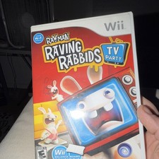 Ubisoft Rayman Raving Rabbids: TV Party Nintendo Wii 2008 NTSC-U/C E10+ Manual