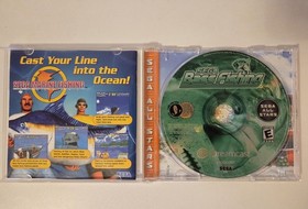 Sega Bass Fishing 1&2 (Sega Dreamcast, 2001) Complete, Tested CIB Good Condition