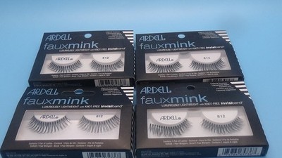Ardell Faux Mink Lashes, 812~~Lot of 4~~NEW.
