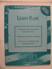 Lesson Plans Prentice Hall Ame - GOOD