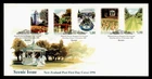 DR WHO 1996 NEW ZEALAND FDC SCENIC ISSUE CACHET COMBO $1.80 M69444