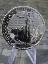 2025 Royal Mint Britannia 1 oz 0.999 Fine Silver Bullion Coin BU, Uncirculated 80.78 per troy oz