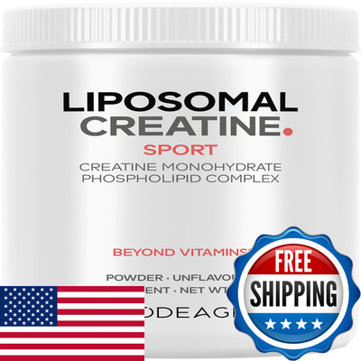 Codeage Liposomal Creatine Powder Supplement - 3-Month Supply - 5000Mg Creatine