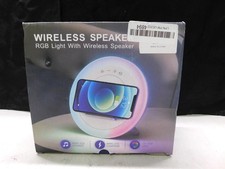 Wireless Speaker RGB Light with Wireless Speaker and Charging Dock UP 