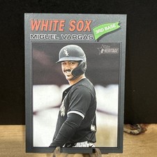 2026 Topps Heritage Dark Gray Border SP #61 Miguel Vargas
