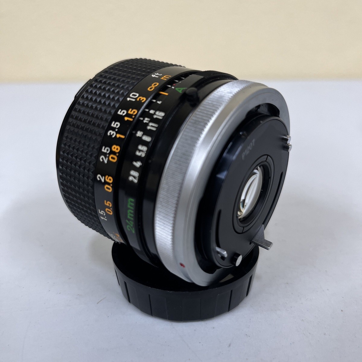Canon 24mm F/2.8 S.S.C. Breech Lock FD Mount Lens Wide-Angle Canon 24mm F/2.8 S.S.C. Breech Lock FD Mount Lens Wide-Angle