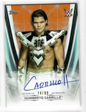 Humberto Carrillo 2020 Topps Undisputed Authentic Autograph Card A-HC 74/99