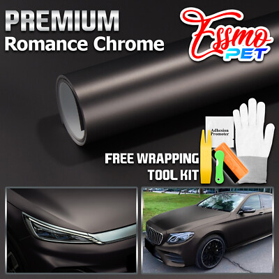 ESSMO PET Romance Chrome Nardo Gray Auto Car Vehicle Vinyl Wrap Decal Sticker