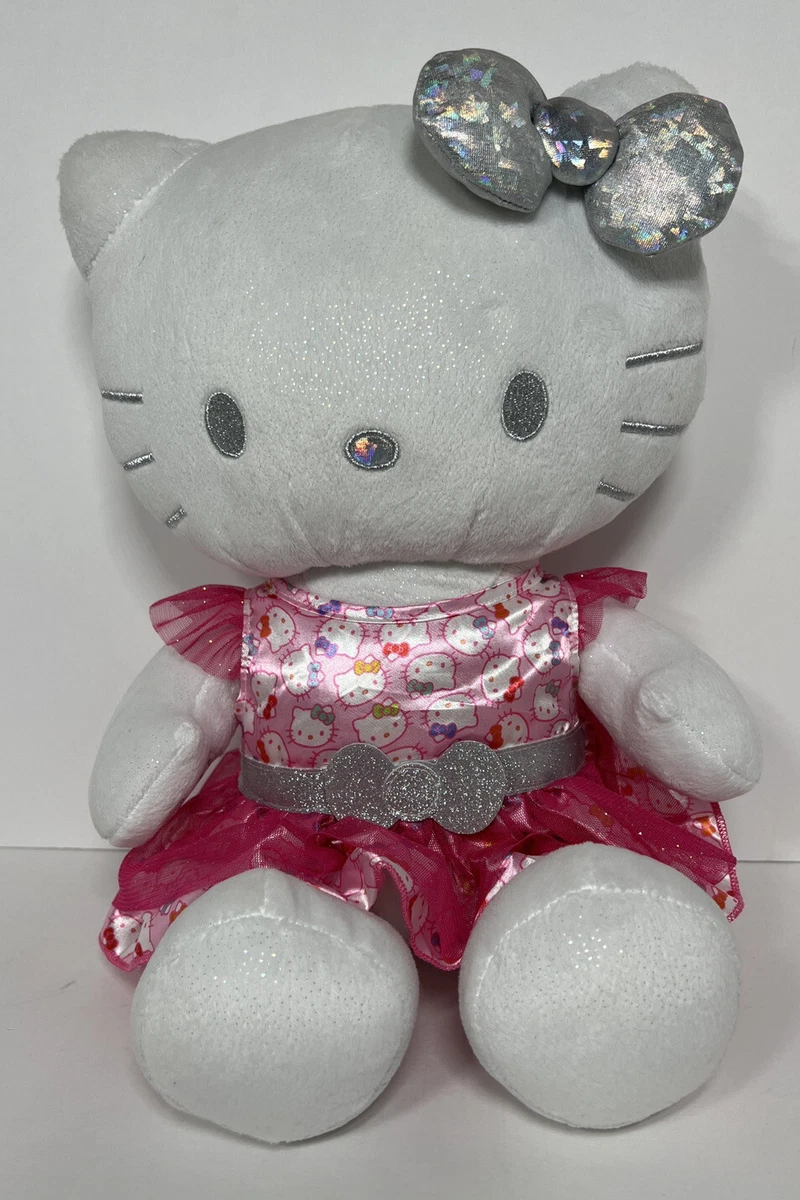 Build a Bear Hello Kitty 25th Anniversary Exclusive 17 Plush With Dress  Outfit