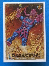 Galactus 2024 Skybox Marvel Masterpieces '92 Platinum Leather #30