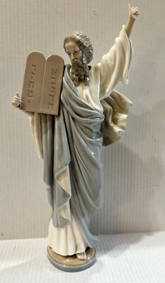 LLADRO MOSES SIGNED 1983 FIGURE TEN COMMANDMENTS 16” | eBay