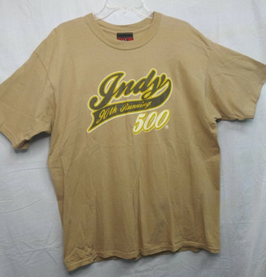 Indianapolis 500 Shirt XL Indy Car 90th Running Championship Brickyard Authentic