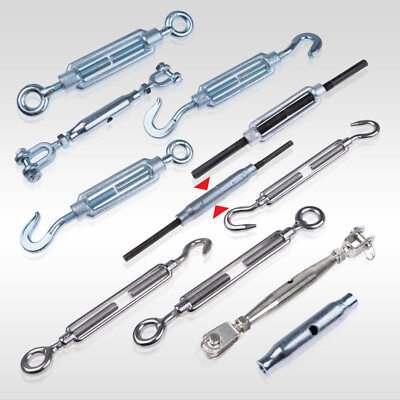 Spannschloss Seilspanner Spannschraube Spannschlösser Haken Öse Schäkel Gabel