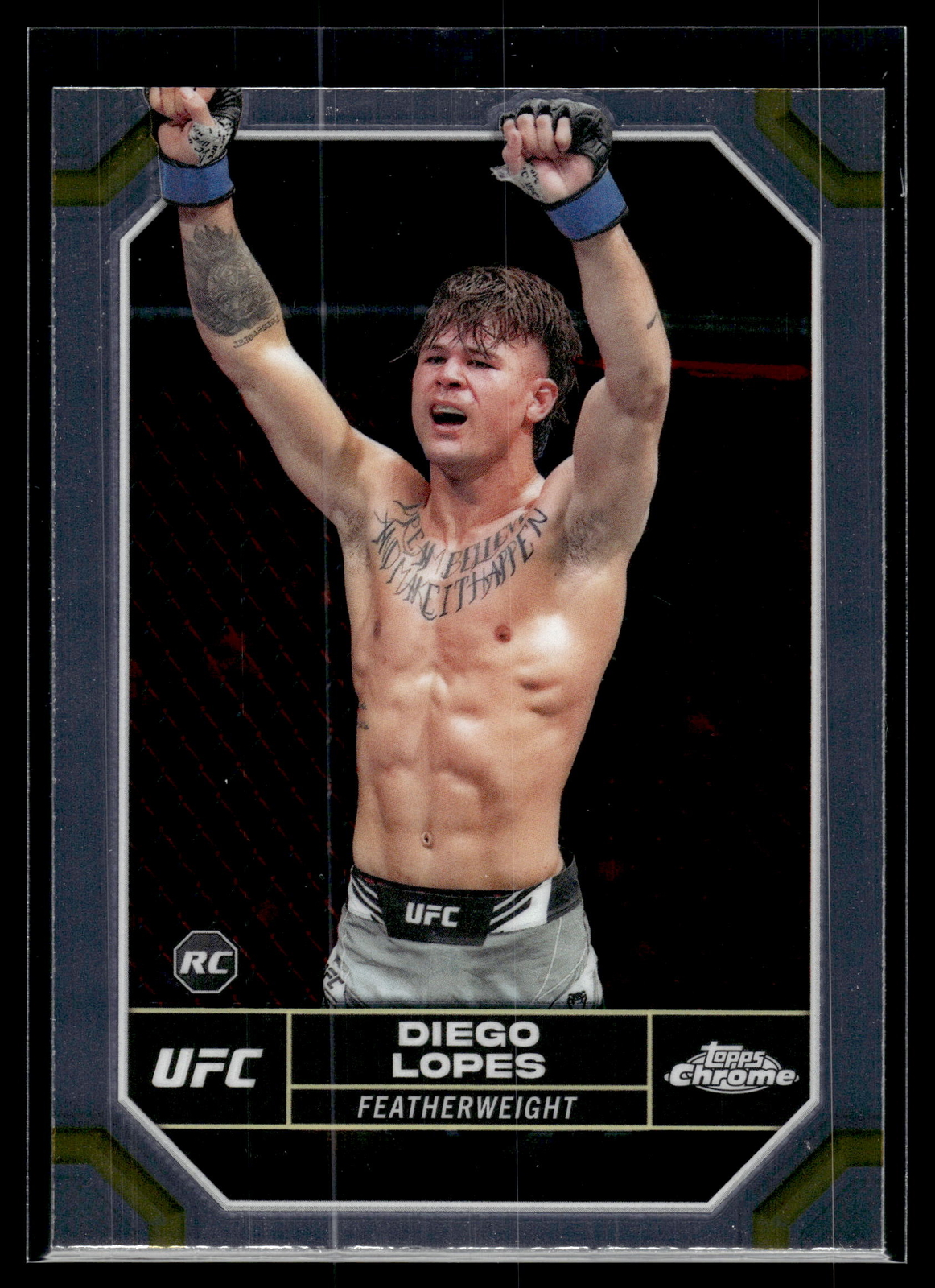 Diego Lopes 2024 Topps Chrome UFC Rookie Card #26