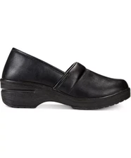 Easy Works by Easy Street Lyndee Clogs Comfort Slip On Shoes Black Women's Sz 10